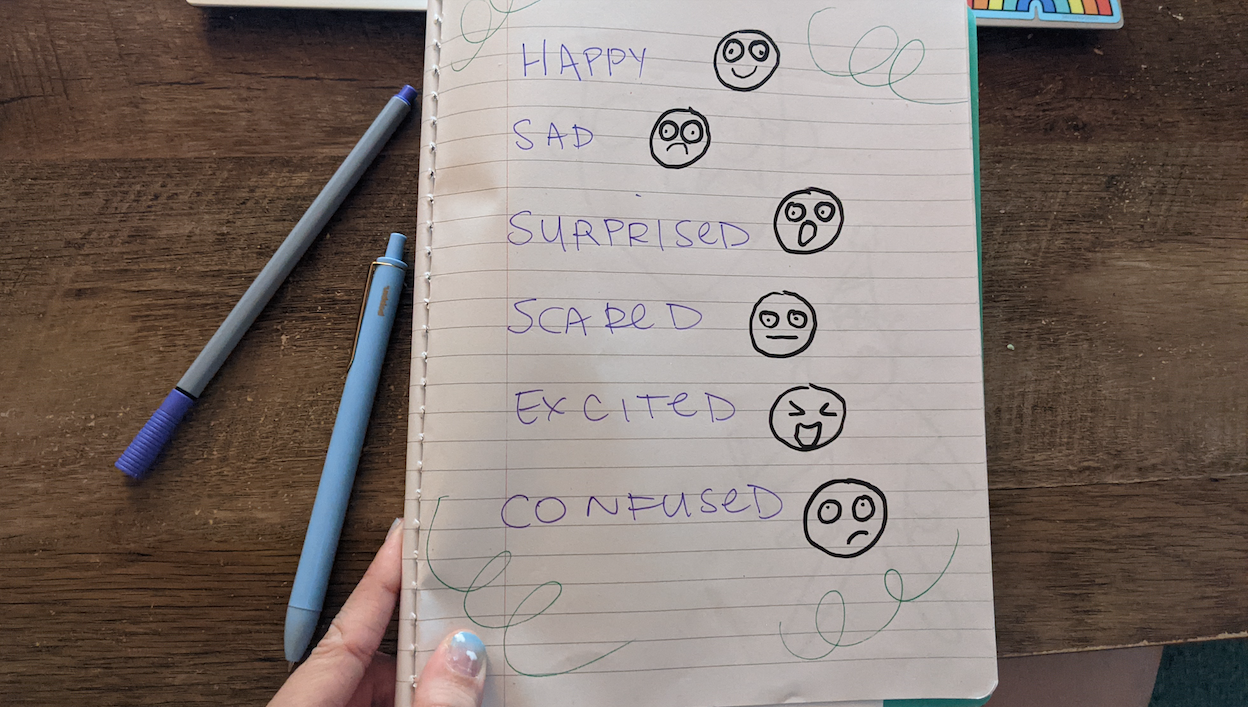 Notebook of Emotions