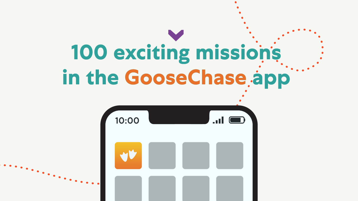 100 exciting missions in the GooseChase app