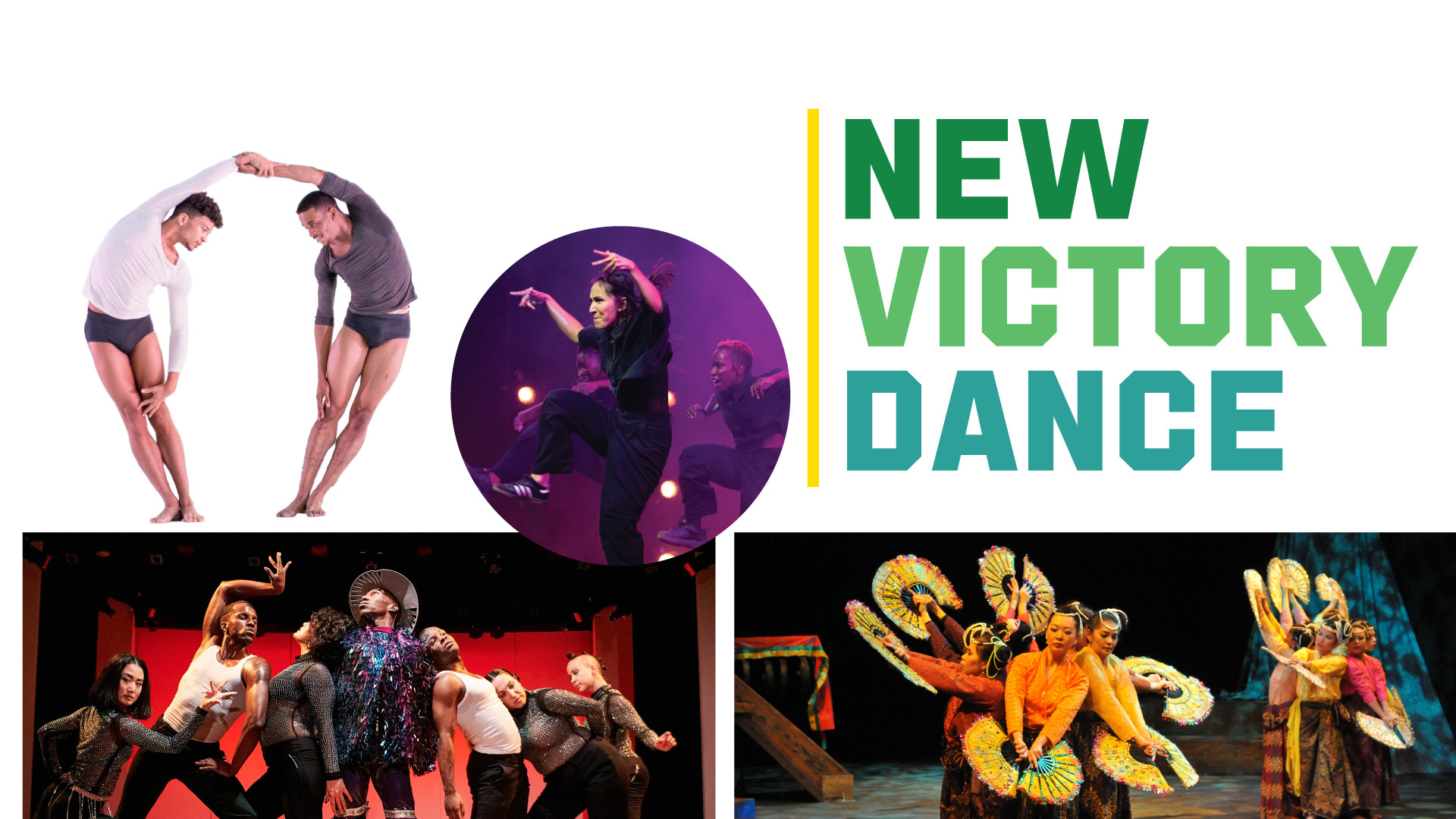 New Victory Dance: collage of dancers from Program A