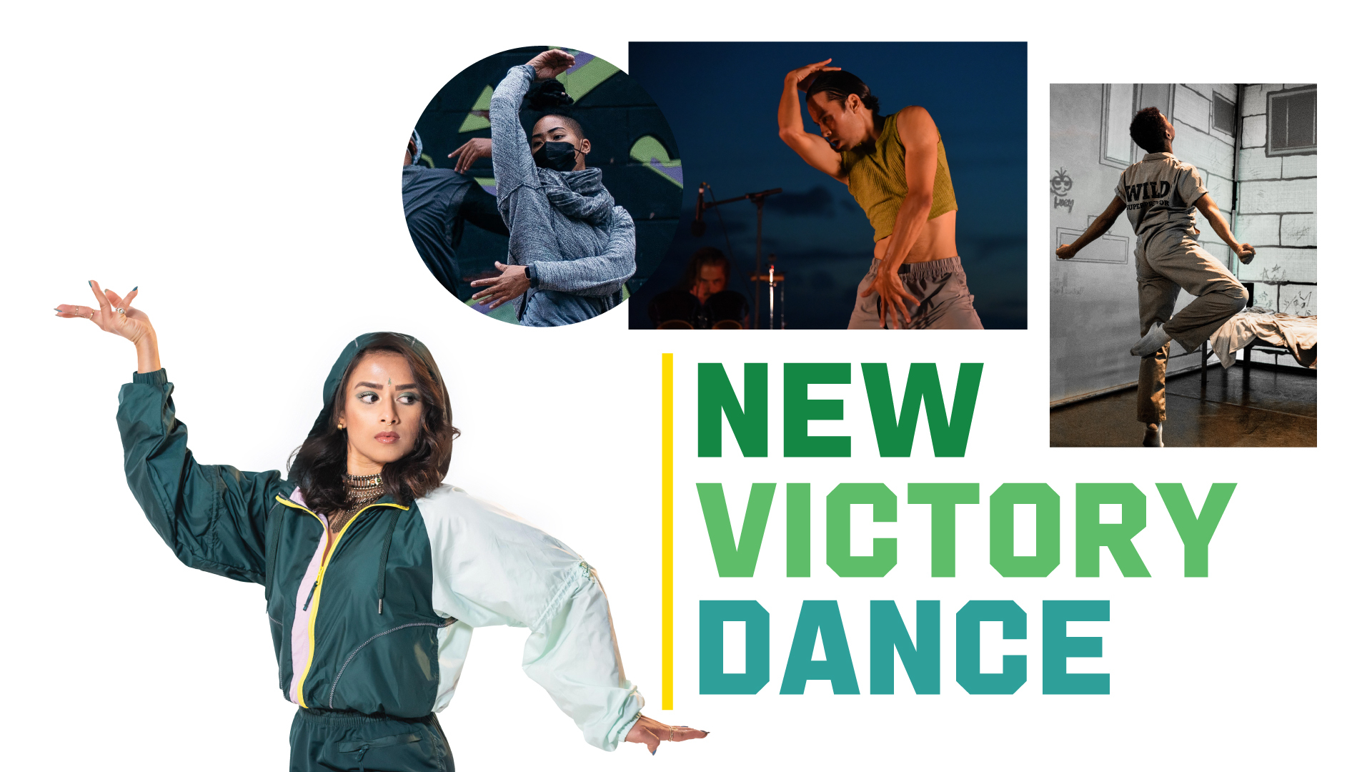 New Victory Dance: collage of dancers from Program B