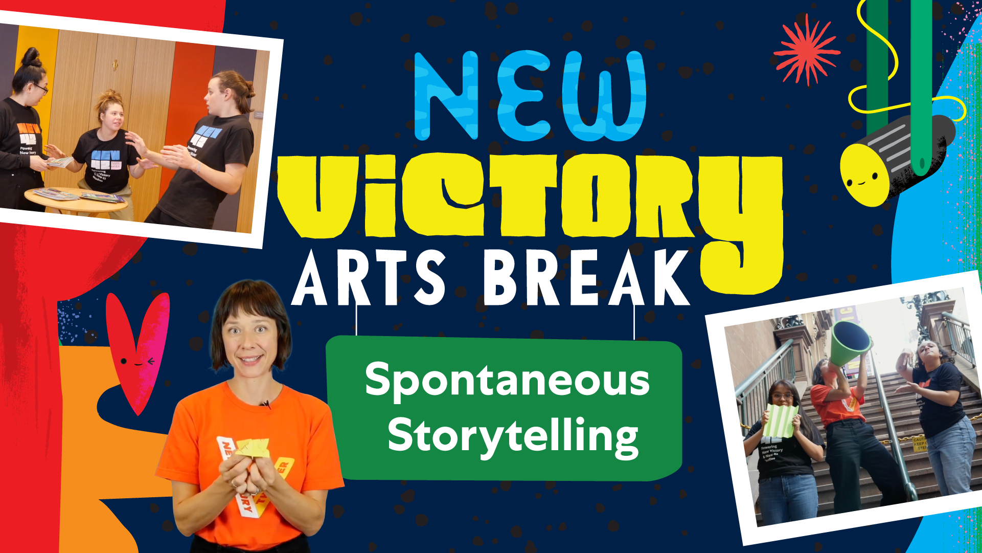 New Victory Arts Break: Spontaneous Storytelling