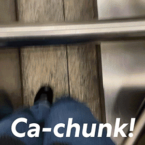 The ca-chunk of the turnstile, the whoosh of the train, the bing-bong of the subway doors
